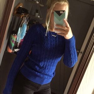 Blue sweater